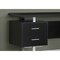 Homeroots 60" Black and Silver Computer Desk With Three Drawers 333366 - alternate 2