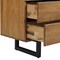 Homeroots 59" Brown Solid Wood Four Drawer Double Dresser 518613 - alternate 3