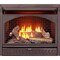 Procom Heating Dual Fuel Vent Free Gas Fireplace System, 26,000 BTU, T-Stat Control, Antique White Finish FBNSD28T-2AW - alternate 3