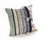 Homeroots Set of Two Blue Striped Cotton Throw Pillow With Tassels, 2PK 554579 - alternate 2