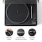 Crosley Radio C300 Fully Automatic Turntable With S100 Speakers KT300A-BK - alternate 3