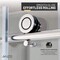 Anzzi Madam Series 76 in. x 50-54 in. Frameless Sliding Shower Door in Polished Chrome, 3/8 in Clear Glass SD-AZ13-03CH - alternate 3