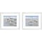 Homeroots Set Of Two Sandpipers White Framed Print Wall Art, 2PK 525919 - alternate 1