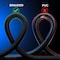 Maximm 1ft 4K 60Hz 18Gbps HDMI 2.0 Braided Cable, 20PK HD2-1FT-20PK - alternate 3