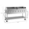 Koolmore 60 in. 8-Burner Commercial Outdoor Propane Gas Grill with Two 30 in. Griddles in Stainless-Steel CGKIT6-G30G30 - alternate 4