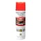 Rust-Oleum Precision Line Marking Paint, Inverted, Fluorescent Red/Orange, 17 oz 203028V - alternate 1