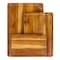 Happimess Hespera Handcrafted Acacia Wood Grain Reversible Cutting Board w/Juice Grooves and Built-In Handle,  CUT1004B-3SET - alternate 1