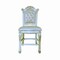 Homeroots Set of Two 24" Pearl and White Faux Leather and Wood Counter Height Bar Chairs, 2PK 573455 - alternate 4
