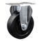 Service Caster 4 Inch Soft Rubber Wheel Rigid Top Plate Caster SCC-20R414-SRS-TP3 - alternate 1