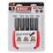Performance Tool 5 pc. 3/8 in Dr. Deep Bolt Extractor Set, Stripped Bolt Remover, SAE/Metric W38920 - alternate 2