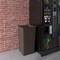 Regal Altair 50 Gallon Square Brown Plastic Trash Can, Heavy Duty Resin Construction ZR-TC-100-SQ50BR - alternate 2