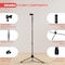 Pyle Tripod Microphone Stand, Height Adjustable from 39.37 in to 66.14 in, Mic Stand for Floor, Sturdy PMKS57 - alternate 3