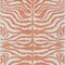 Homeroots 5' X 8' Coral And Ivory Animal Print Washable Indoor Outdoor Area Rug 600601 - alternate 4