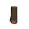 Picnic Time Family Of Brands Malbec Insulated Canvas and Willow Wine Bottle Basket, Khaki Green with Brown Accents 201-00-140-000-0 - alternate 2
