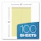 Tops Docket Steno Pad, Gregg Rule, Forest Green Cover, 100 Canary-Yellow 6 x 9 Sheets 63851 - alternate 2