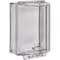 Safety Technology International Enclose Protective Cover, Polycarbonate, Surface Mount, 5 1/2 in W x 8 1/8 in H x 4 in D, Clear STI-13200NC - alternate 1