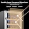 Yeego 15 in. Single Zone 33-Bottles Wine Cooler YG-WS15R-23 - alternate 4