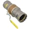 Viega MegaPressG ball valve P1 2 P2 2 bronze carbon steel 30625 - alternate 2
