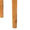 Bali & Pari Jihan Modern and Contemporary Natural Real Burl Wood Half-Moon Console Table 253-14027-ZORO - alternate 3