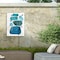 Trademark Fine Art Outdoor Canvas Art - Jocelyn Benford 'Botanical Blues' Wall Art for Patios, or Gardens GRL01906-OC1419WR - alternate 2