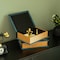 Vintiquewise Set of 4 Vintage Book Design Decorative Boxes - Wedding Card Boxes, Keepsake Boxes, Craft QI003691.B.4 - alternate 5