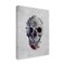 Trademark Fine Art Outdoor Canvas Art - Ali Gulec 'Floral Skull' Wall Art for Patios, or Gardens GRL01276-OC2432WR - alternate 1