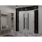 Vdomdoors Front Exterior Prehung Aluminum Double Doors Ronex0162 Red Oak 2 Sidelights and Top Transom RONEX0162DEXD-RED-W12+72+12xH96+16-LH-O - alternate 3