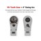 Tekton 1/4 Inch Drive x 3 Inch Flex Head Non-Quick-Release Stubby Ratchet SRH26003 - alternate 2