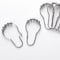 Homeroots 72" Gray And White Argyle Waffle Weave Fabric Shower Curtain and Hooks Set 484090 - alternate 2