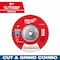 Milwaukee Tool Cut-Off & Grinding Wheel, 7/8" Sz, 7" dia. 49-94-0937 - alternate 1