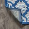 Jonathan Y Gallia Tile Trellis High-Low Light Gray/Blue 2 ft. x 8 ft. Indoor/Outdoor Runner Rug AMC107B-28 - alternate 4