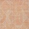 Homeroots 3' X 5' Orange And Ivory Abstract Washable Indoor Outdoor Area Rug 594947 - alternate 3