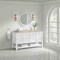 James Martin Vanities Breckenridge 60" Single Vanity, Bright White, w/ 3 CM Tajnar Eclos Top 330-V60S-BW-3TJR - alternate 3