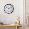 La Crosse Technology 8'' Black Basics Analog Wall Clock 404-3020B - alternate 3