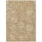 Homeroots 3' X 5' Khaki And Brown Damask Washable Indoor Outdoor Area Rug 603737 - alternate 3