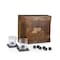 Picnic Time Family Of Brands NCAA Purdue Boilermakers Whiskey Box Gift Set 605-10-509-513-0 - alternate 1