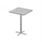 Correll Square Cafe Table, 36 in W, 36 in L, 42 in H, Particleboard Top, Gray Granite SXB36S-15-98-13 - alternate 1