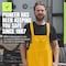 Pioneer PVC Rainsuit, Yellow, 3XL, Polyester, PVC, 0.35 mm Thick, Detachable, Yellow, 3XL V3010460U-3XL - alternate 4