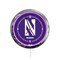 Holland Bar Stool Northwestern University 16 LED Wall Clock ClkL16 - alternate 1