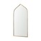 Homeroots 48" Gold Metal Arch Accent Mirror 607268 - alternate 2
