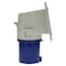 Walther-Werke Pin and Sleeve Inlet, 60A, 3Ã¸Y 120/208 or 230, 3 Phase, 3 Pole, NEMA Not Rated 661509 - alternate 2