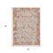 Homeroots 10' X 14' Pink And Ivory Patchwork Washable Indoor Outdoor Area Rug 631436 - alternate 4
