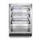 Summit Commercial 24" Wide Built-In Mini Reach-In Beverage Center with Dolly SCR610BLRI - alternate 1