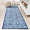 Jonathan Y Ferro Filigree Blue 2 ft. x 8 ft. Runner Rug BMF108B-28 - alternate 1
