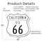 Signmission California Route Marker Shield Sign Us 6, 18 Inch X 18 Inch, Plastic Sign SHI-P-18-371 - alternate 2