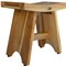 Homeroots 18" Natural Teak Rectangular Shower Bench 376726 - alternate 4