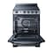Summit 24in Wide Electric Range & Convertible Hood REXH24RSS - alternate 5