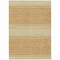 Homeroots 5' X 8' Gold And Beige Abstract Washable Indoor Outdoor Area Rug 599959 - alternate 3