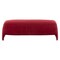 Homeroots 70" Red Velvet Sofa 574002 - alternate 3