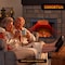 Edendirect 35.63-in W Black Wall mount LED Wall-mount Electric Fireplace with Remote Control Included ZR-EF33T - alternate 2